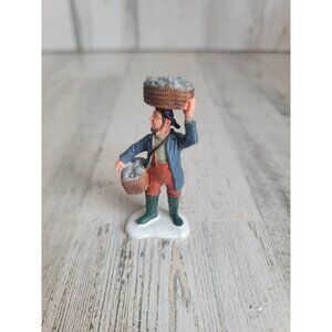 Lemax fish Monger salesman village accessory xmas